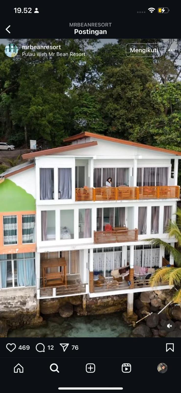 Mr. Bean Resort Sabang  Exterior photo